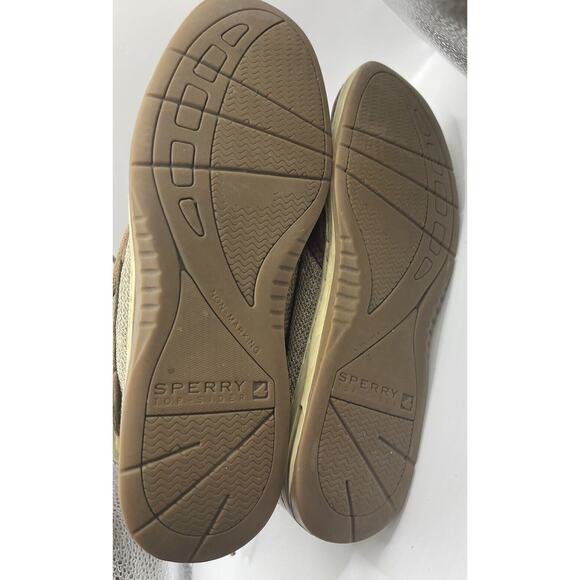 Vintage Sperry Olive and Brown High-Top Athletic Shoes - Picture 11 of 12